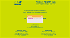 Desktop Screenshot of amberaromatics.com